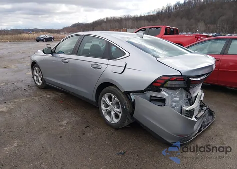 2025 Honda Accord Lx z USA, uszkodzony, nr VIN 1HGCY1F20SA060749